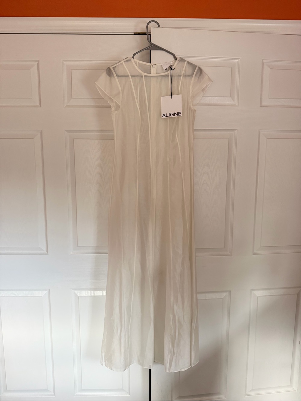 ALIGNE Carly Sheer Maxi Dress NWT - Picture 8 of 9
